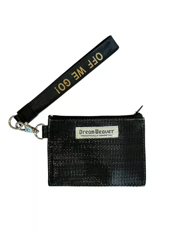 The Strap Happy Wristlet: Village Black