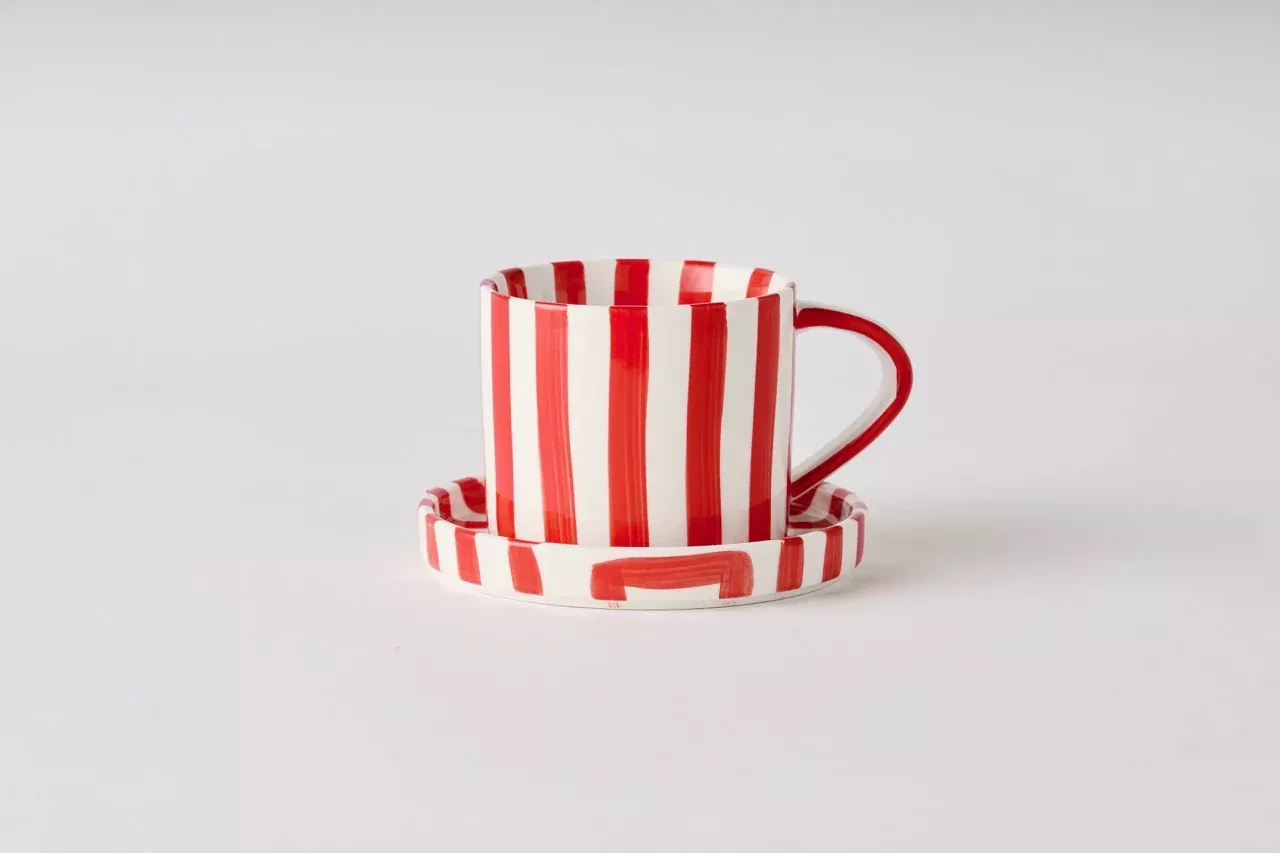 Striped Cafe Set