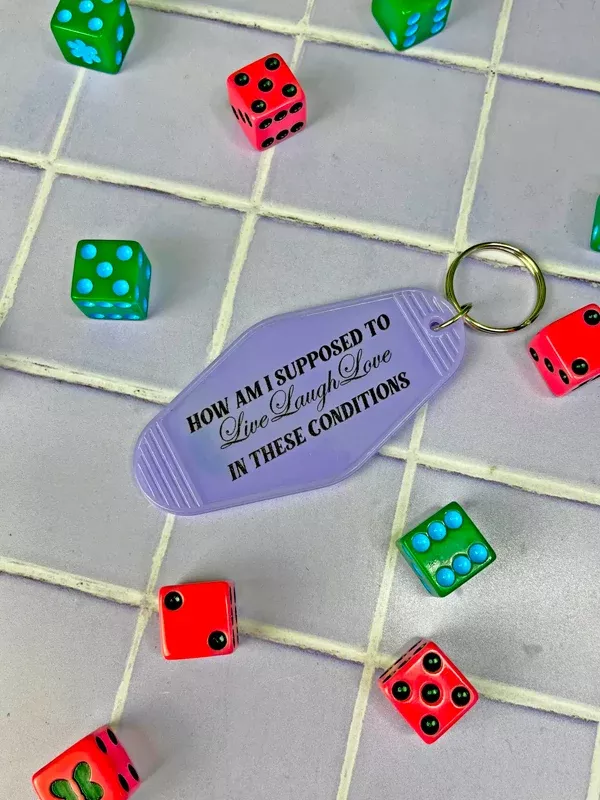 These Conditions Keychain