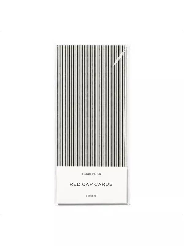 Tissue Paper: Black Stripe (5 Sheets)