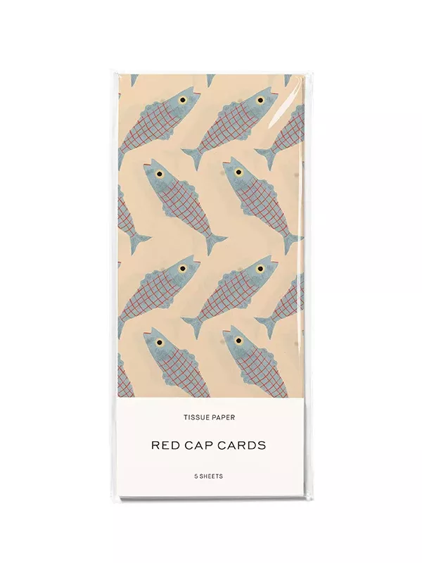 Tissue Paper: Herring (5 Sheets)