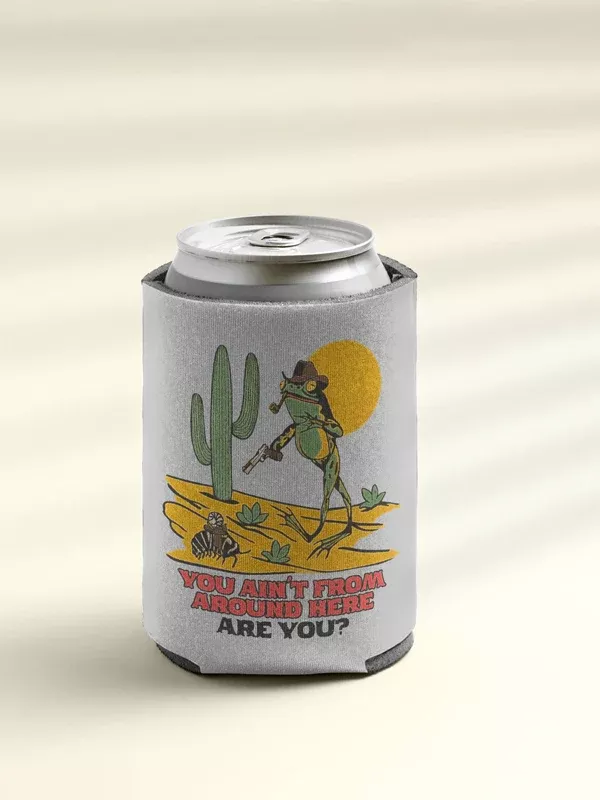 Toad Cowboy Koozie