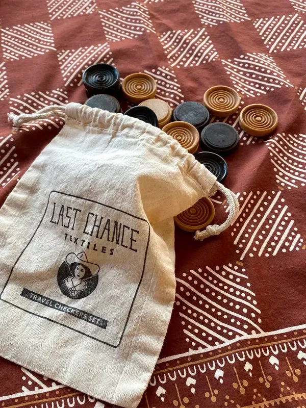 Travel Checkers Set