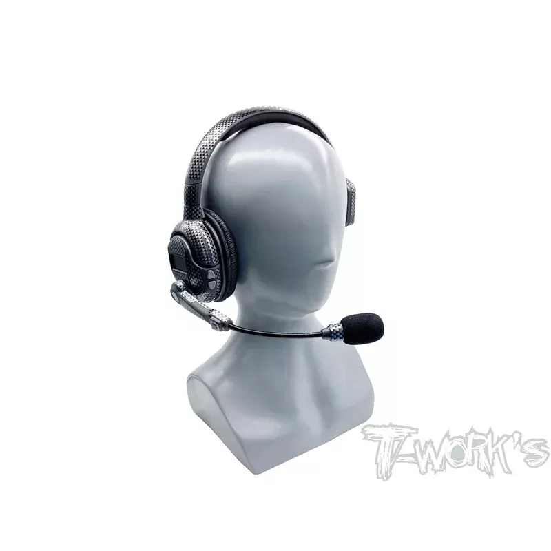 TS-055 Shiny Graphite Sticker (For Smartcom Headset) 2pcs.