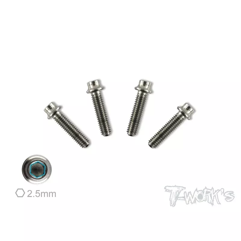 TSS-HM3.5 64 Titanium Hex. Socket Head Screw ( 4pcs. )