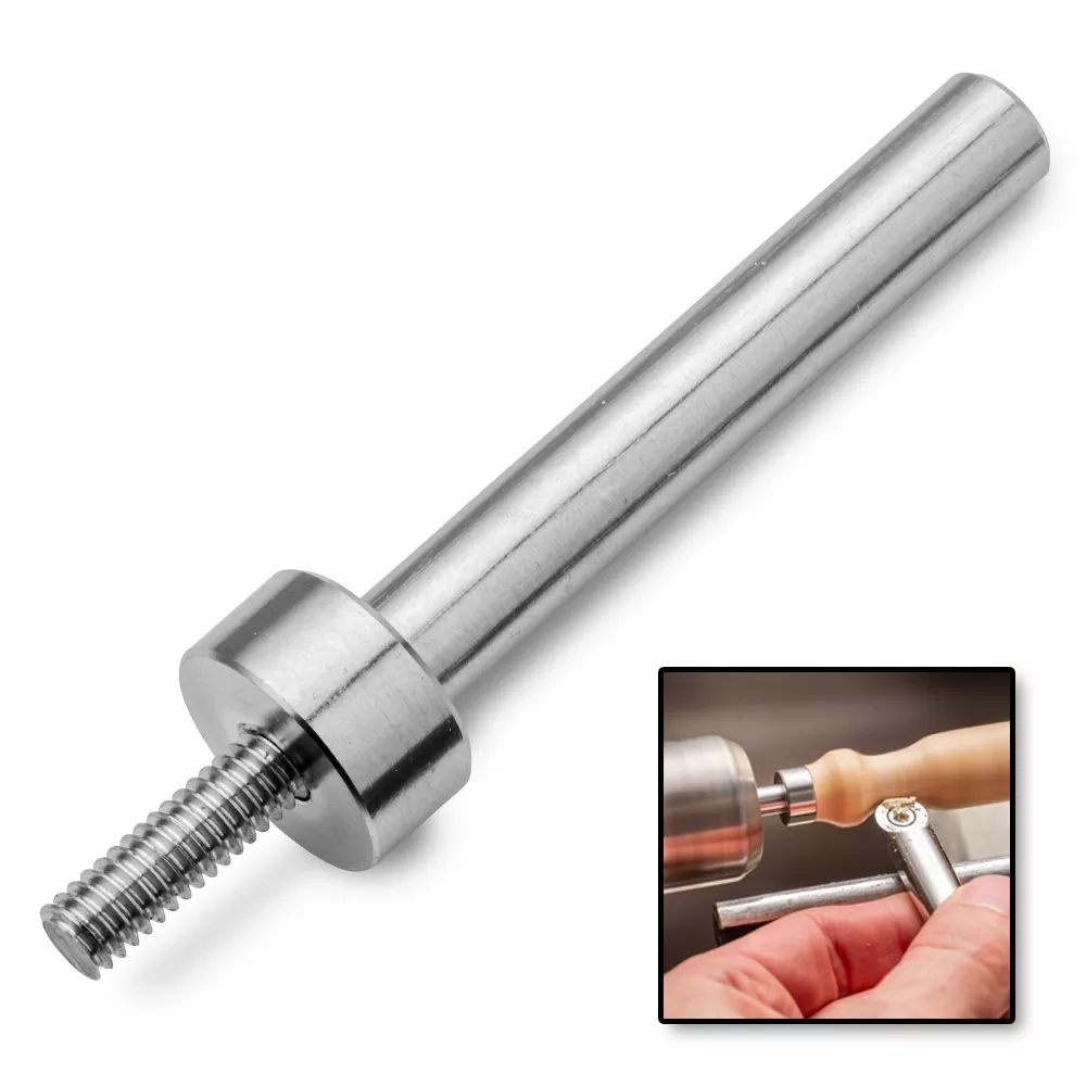 Turning Mandrel, 1/2'' Shoulder, #8-32 Threads