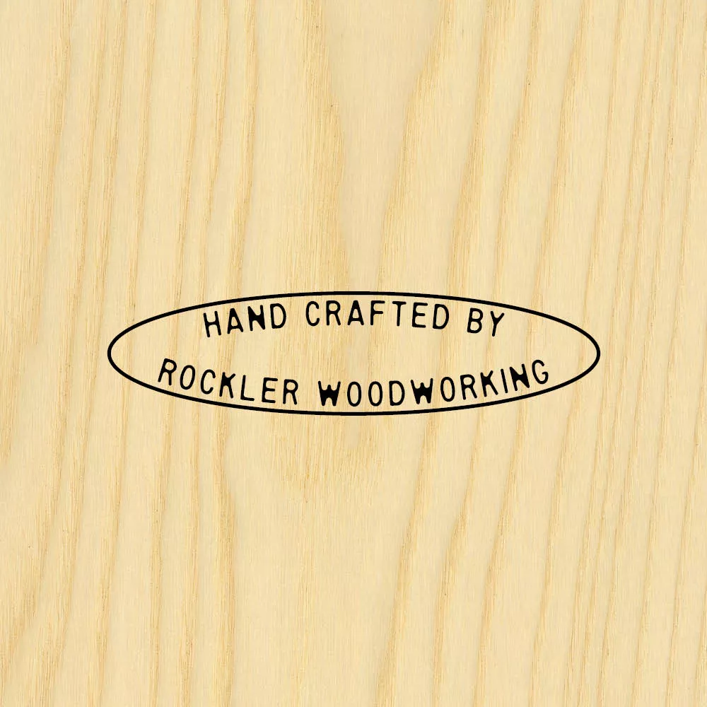 Two-Line Oval Branding Iron, Head Only (for Electric Handle)