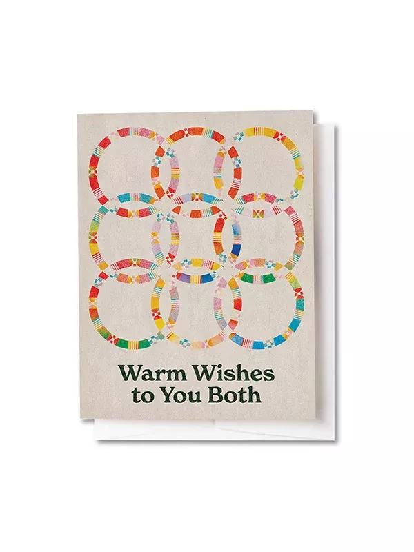 Wedding Ring Quilt Card