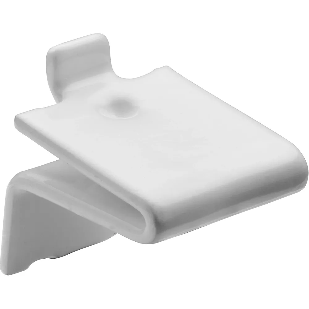 White Shelf Supports (16 per pack)