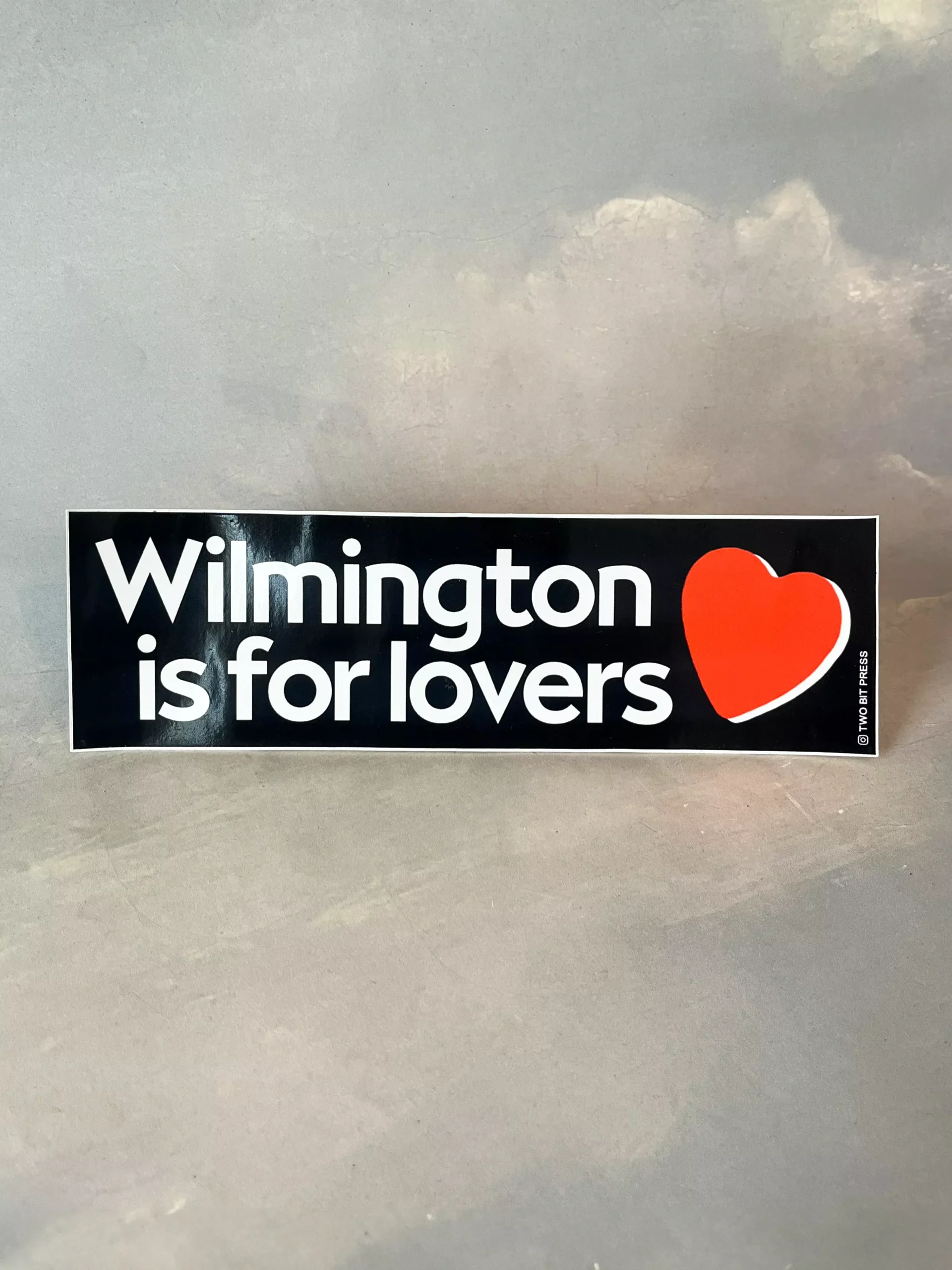Wilmington Is For Lovers Bumper Sticker