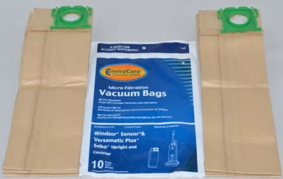 Windsor Sensor Micro Upright Replacement Bags 9pk