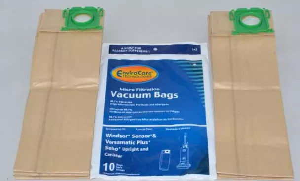 Windsor Sensor and Versamatic Plus Bags (10 pk) ENV 143
