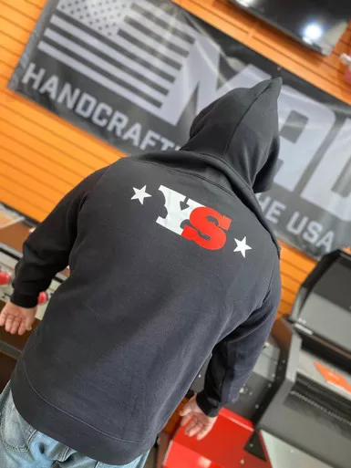 Yoder Smokers Black Hoodie
