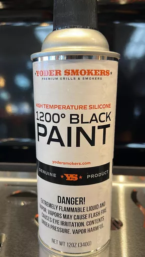 Yoder Smokers| Touch Up Paint, Satin Black