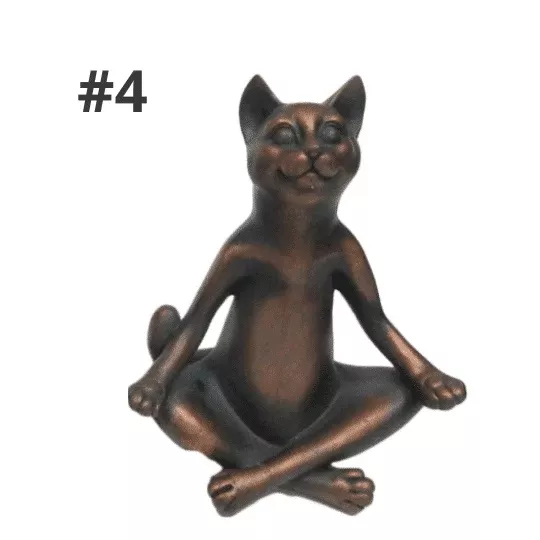 Yoga Cat - Lotus Position