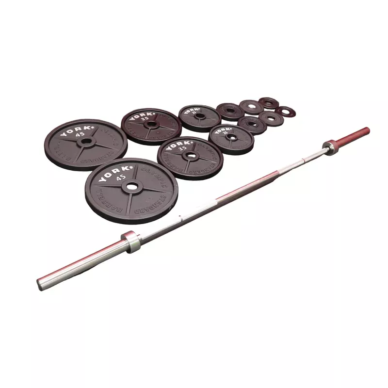 York Iron Olympic Weight Plates