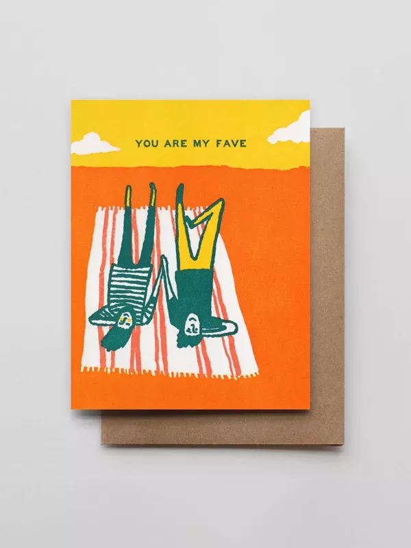 You Are My Fave Card