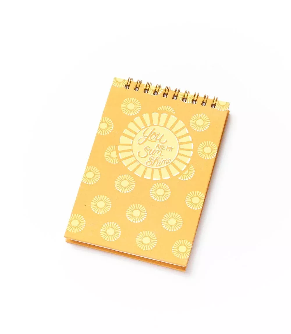 You are My Sunshine Notebook Recycled Paper