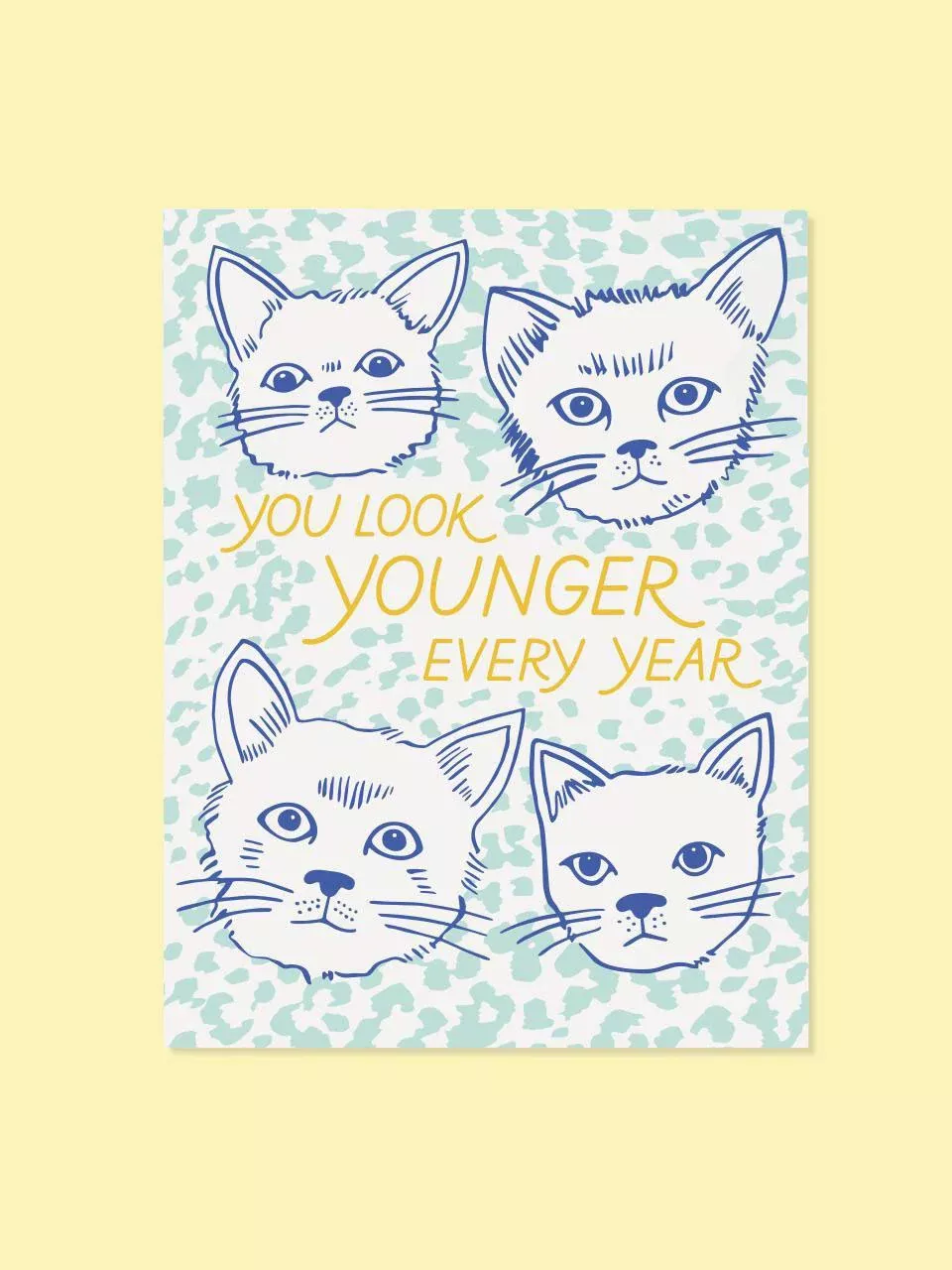 Younger Cats Card