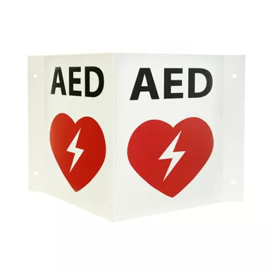 Zogics AED 3D Wall Sign