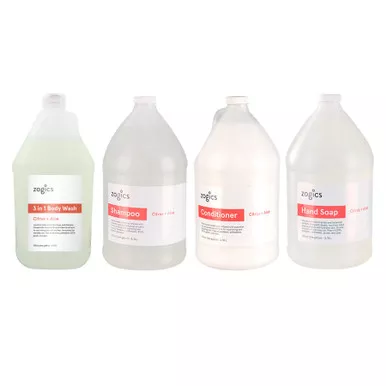 Zogics Citrus & Aloe Bath & Body Care Sampler Case (4/Case)