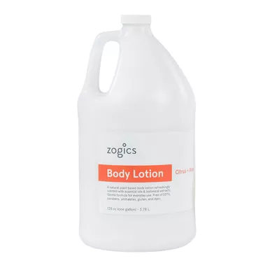 Zogics Citrus & Aloe Hydrating Body Lotion (1 Gallon)