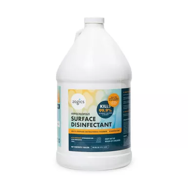 Zogics Hypochlorous Acid Ready-to-Use Surface Disinfectant (1 Gallon)