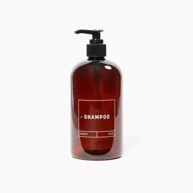 Zogics Shampoo 16 oz Refillable Bottle