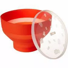Zulay Kitchen - Collapsible Silicone Popcorn Maker